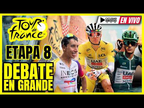 ¿Qué pasó en el Tour de Francia? El análisis de la etapa 8 🔥 Debate en Grande