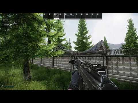 Ruined House Fence - shoreline exit 타르코프 escape from tarkov