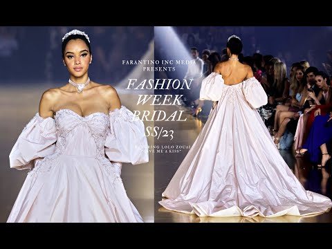 FASHION WEEK BRIDAL 2023 PARIS, MILANO, BARCELONA