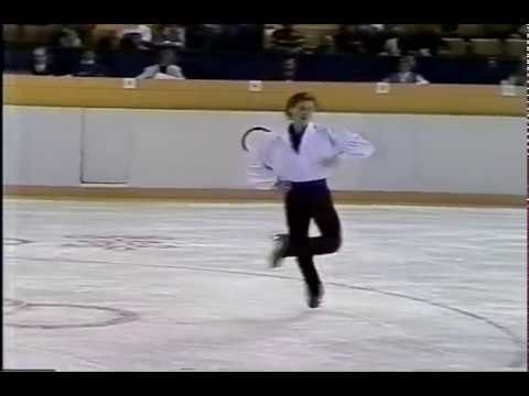 Viktor Petrenko Віктор Петренко (URS) - 1988 Calgary, Figure Skating, Men's Short Program (US ABC)