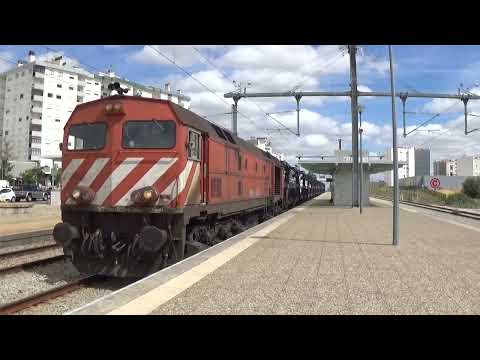 Medway 1962 com comboio de carril Nº74436