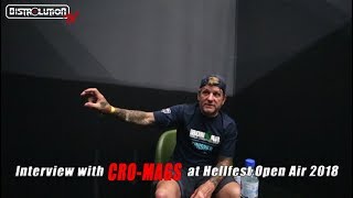 Cro-Mags interview @ Hellfest Open Air 2018 (EN/FR subtitles)