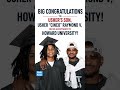 Usher’s Son "Cinco" Raymond V Accepted to Howard University! 🎓 #fypage #ytshorts #viral