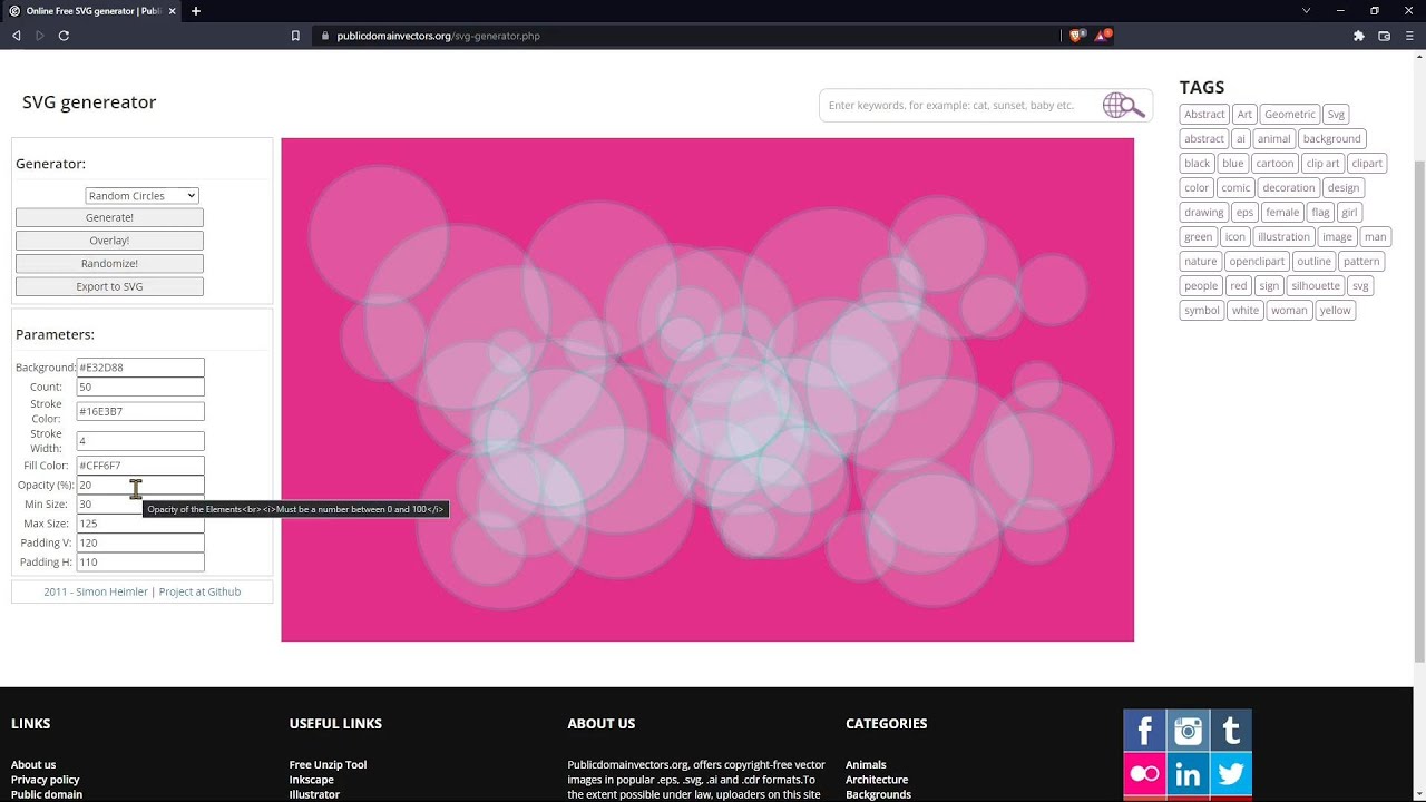 Videoguide - Generate Vector Graphics Automatically, Quick, Easy and Free with SVG Generator