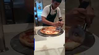 Is the FREE MSC Pizza actually the best at sea? 🍕 #shorts #cruisefood