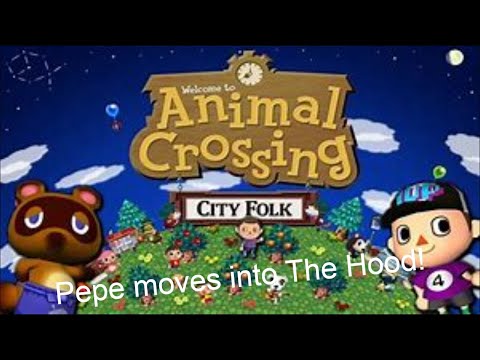 Welcome to The Hood! | Making the worst town in Animal Crossing: City Folk