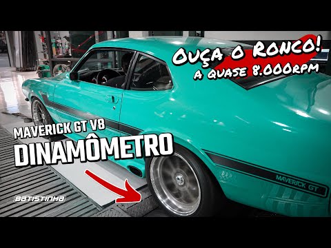Ronco do Maverick V8 no Dinamômetro - Projeto 0001 by Batistinha Garage