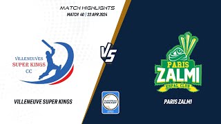 Match 40 - VSK vs PZ | Highlights | ECS France, 2024 | 22 Apr 2024 | ECS24.283