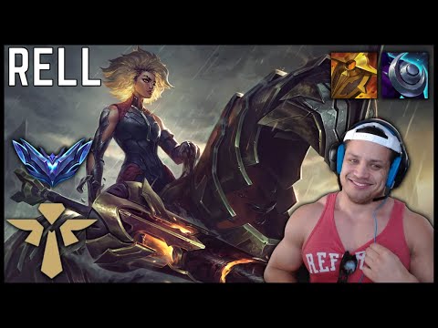 ❄️ Tyler1 HOW DO I LANE WITH ZERI? | Rell Support Gameplay | Support Challenge | Season 12 ᴴᴰ