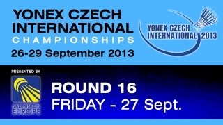 R16 - MS - Yu Chun Hsien vs Indra Bagus Ade Chandra - 2013 Yonex Czech International
