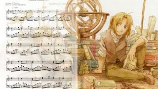 Fullmetal Alchemist "Brothers" piano cover + sheets (Theishter version)