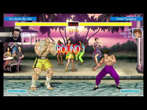 Ultra Street Fighter 2 1st Online MP pt42 - Fei Long Busts Loose