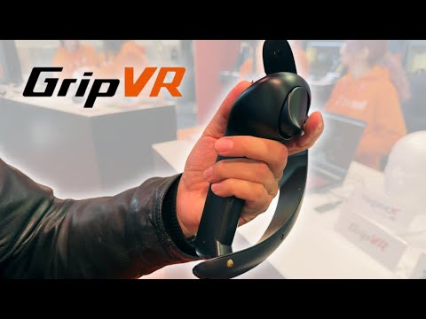 GripVR Controllers - Finally New Lighthouse Controllers With REAL Grip Button!