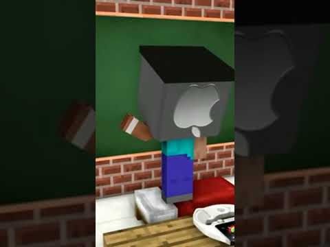 monster school free gift from apple #minecraft #shorts #shorts #shortsviral  #trending