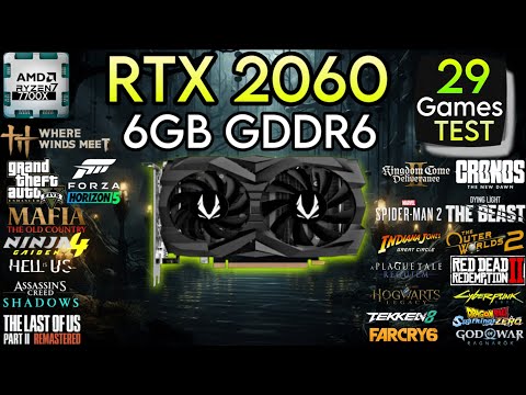 RTX 2060 In End Of 2025 - Test In 29 Games - Still A Good Budget Gpu !