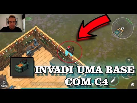 INVADI UMA BASE COM C4 E AJUDEI O PLAYER LAST DAY ON EARTH