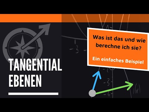 Tangentialebenen | Konzept und einfaches Beispiel | LernKompass - Mathe einfach erklärt