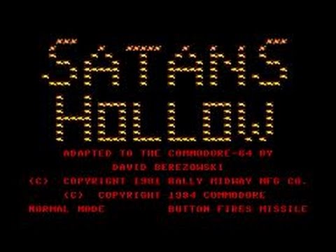 Satan's Hollow Review for the Commodore 64 by John Gage