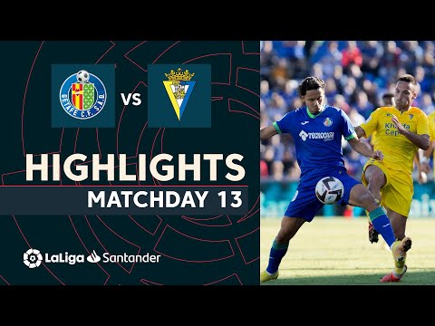 Highlights Getafe CF vs Cádiz CF (0-0)