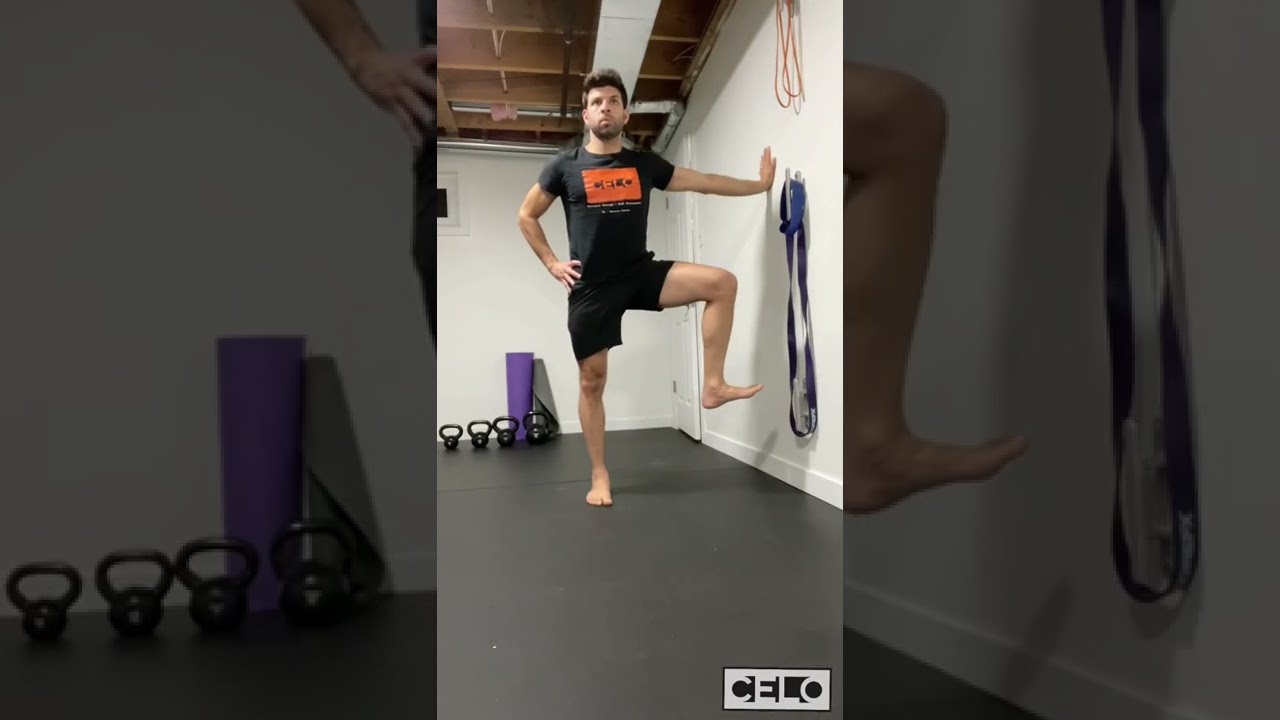 Hip Mobility - FRC Side ways wall hip CARs - YouTube