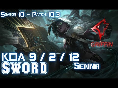 GRF Sword SENNA vs SINGED Top - Patch 10.3 KR Ranked