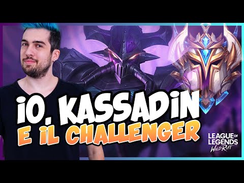 CHALLENGER CON KASSADIN | BROKEN CHAMP| TIER S++? | Challenger Player | Jumpy Allen | Ita