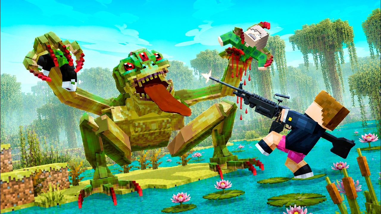 THE RIBBIT no MINECRAFT!