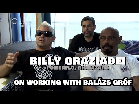 Interview: Billy Graziadei (Powerflo) on working with Balázs Gróf (2018)