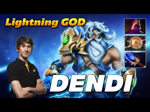 Dendi Zeus | Lightning GOD | Dota 2 Pro Gameplay