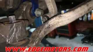 B5 VW Passat Audi A4 C5 Audi A6 front strut replacement DIY by Edge Motors