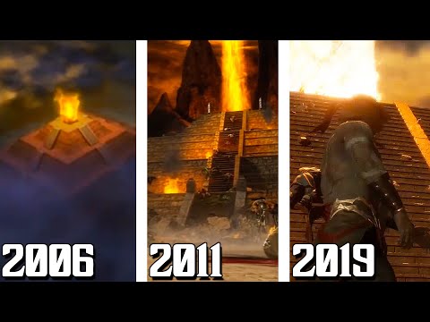 All Armageddon Pyramid Fight Scenes Comparision (2006-2019) | Mortal Kombat