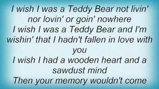 Tanya Tucker - Teddy Bear Song Lyrics