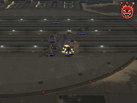 Front Mission 4 (PS2) #42 Sim D08 Zaftran Resource Base Map | Burst Weapons only