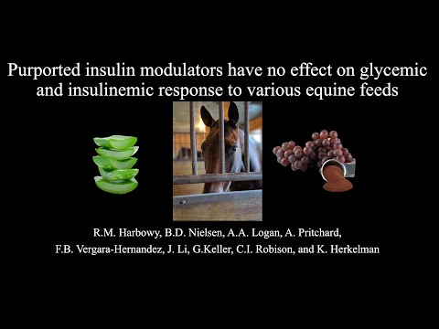 <p>1: Purported Insulin Modulators Do Not Alter Glycemic and Insulinemic Response When Corn is Fed to Mature Horses</p>