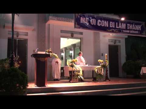 Lễ thánh Giê-ra-đô, tu sĩ DCCT 16.10.2015 tại Nhà Thờ Bổng Điền, Giáo Phận Thái Bình