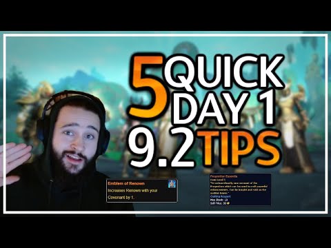 Watch This Before You Start 9.2 | 5 Quick Tips in the New Patch