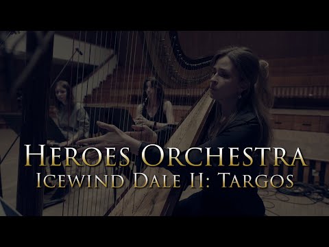 Heroes Orchestra - Targos theme (Skeleton of a Town) from Icewind Dale II | 4K