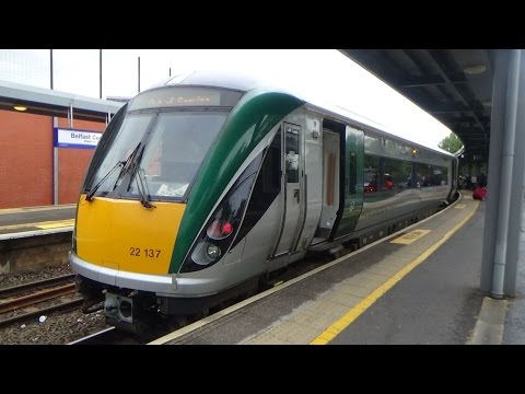 IE 22000 Class Start up - Belfast Central - 25/6/15
