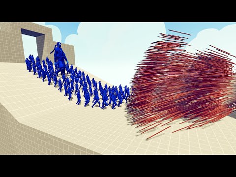 100x NINJA + GIANT vs EVERY GIANT - TOTALLY ACCURATE BATTLE SIMULATOR TABS