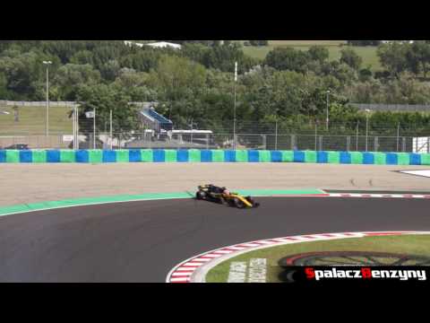Robert Kubica - spin - F1 Test Hungaroring 2017