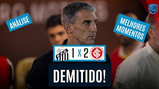 GOL NOS ACRÉSCIMOS E PRESSÃO NA VILA! | SANTOS 1X2 INTERNACIONAL