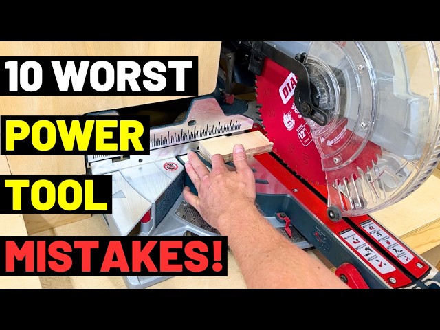 Avoiding the 10 Worst Power Tool Mistakes for Safety and Efficiency ...