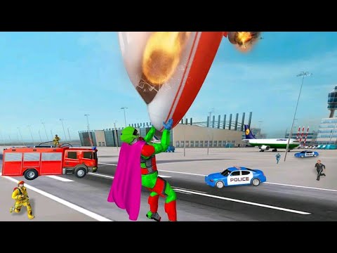 Light Speed Hero Robot Rescue Mission Game 3D #4 - Android Gameplay