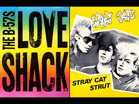 The Love Cats Shack (The B52's vs. The Stray Cats) [MashUp by MadMixMustang]