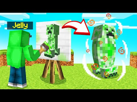 Jelly - DRAW The MOB To SPAWN IT! (Minecraft Pictionary)