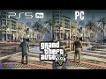 GTA V PS5 Pro Vs PC Graphics Comparison