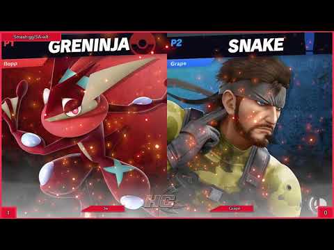 Smash Academy 8 LSF Bo3 Jw Greninja vs Grape Snake