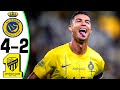 Al Nassr vs Al Ittihad 4-2 - RONALDO DOUBLE - Goals and Highlights 2024