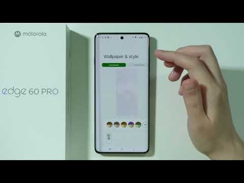 Motorola Edge 60 Pro: How to Change Wallpaper