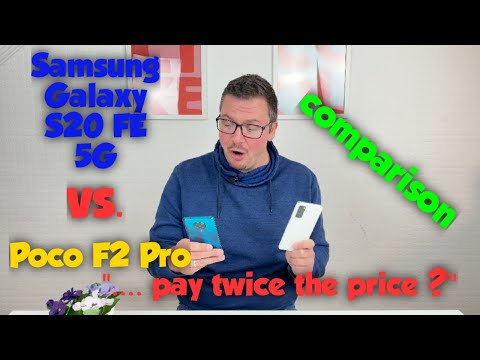 Samsung Galaxy S20 FE 5G vs. Xiaomi Poco F2 Pro - ''...pay twice the price?'' - english